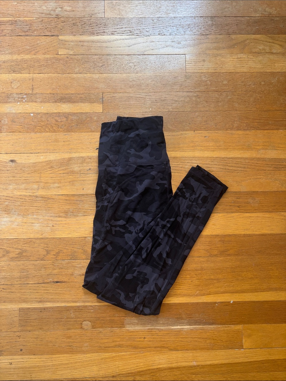 Amazon Women's Black Camo High-Waist Leggings
